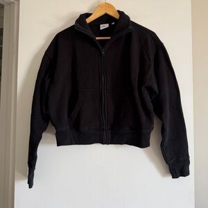TNA Black Zip-Up Hoodie